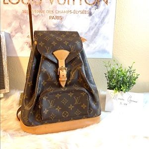 Authentic Louis Vuitton Montsouris MM